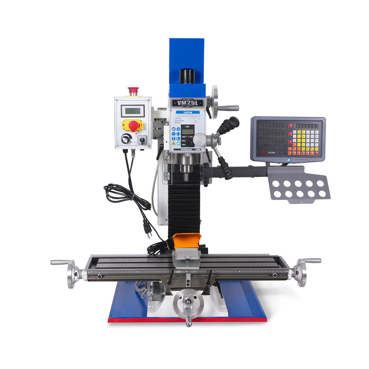 MechMaxx VM25LD mill drill with DRO