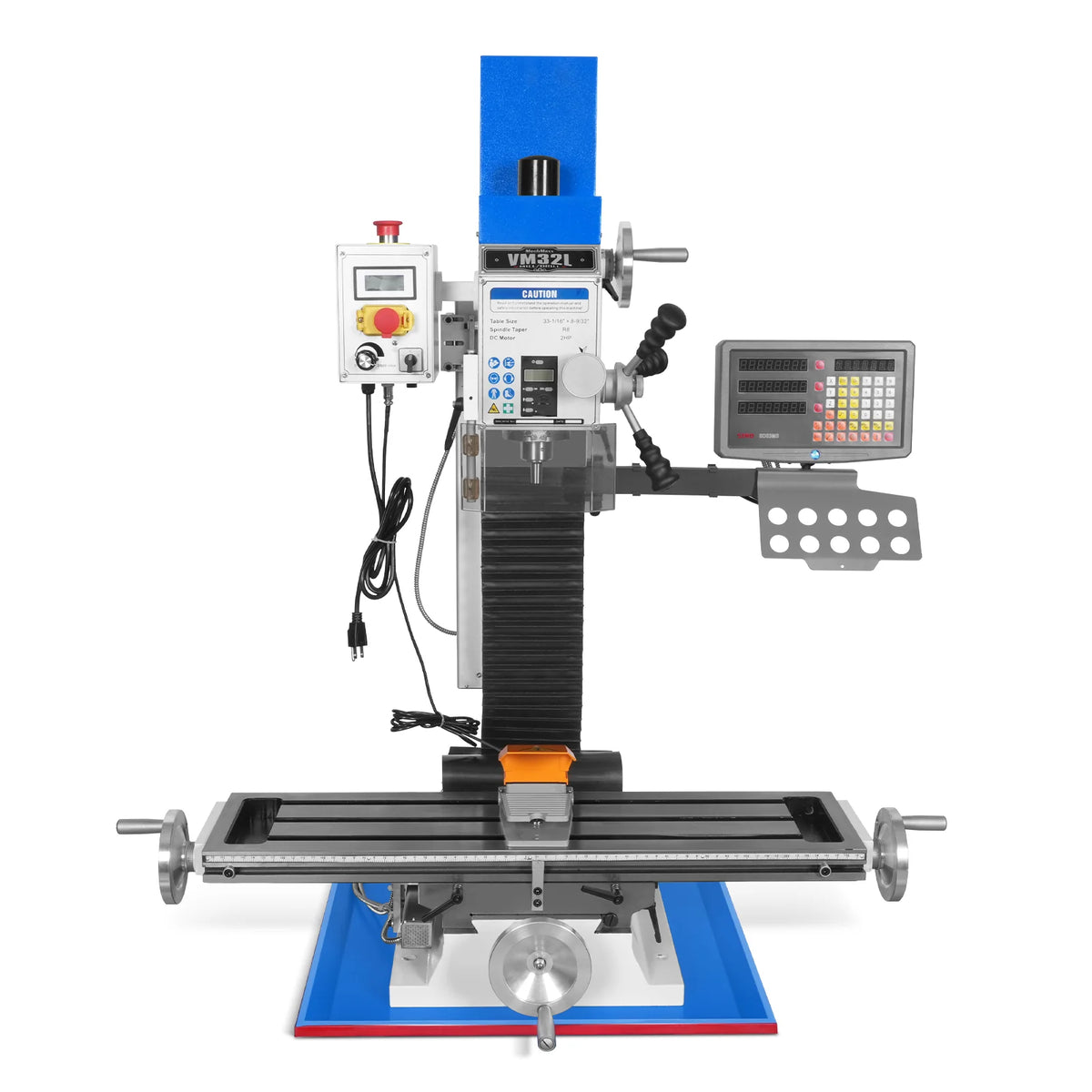 MechMaxx VM32LD mill drill with DRO