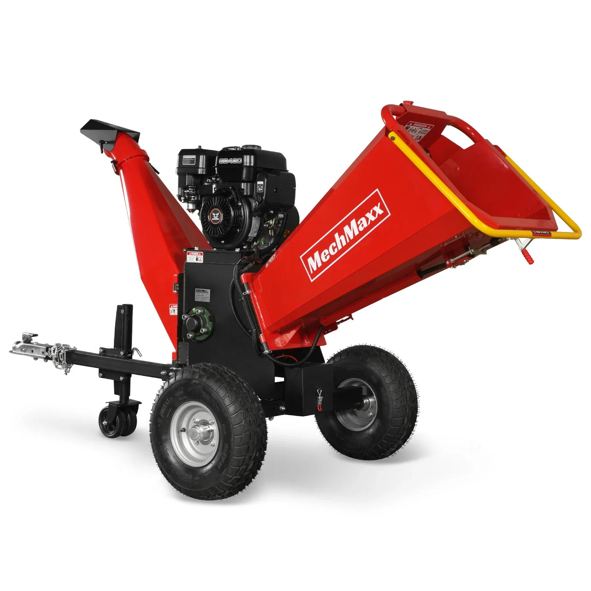 MechMaxx P4206 red drum wood chipper