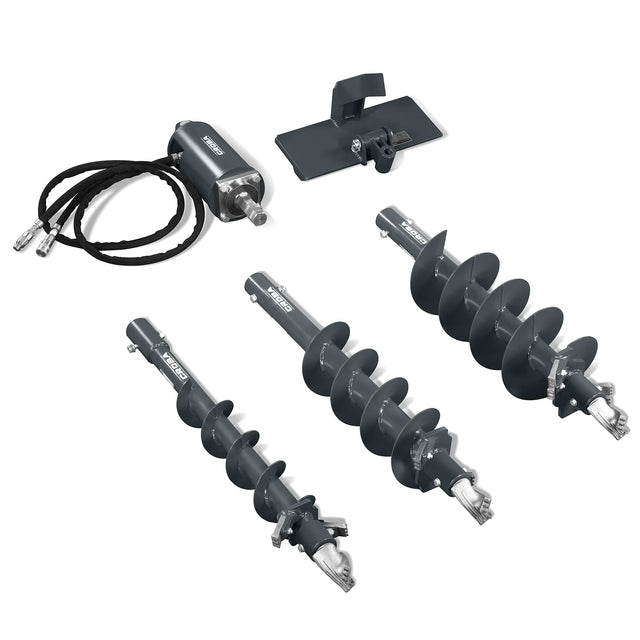 MechMaxx mini skid steer drive auger