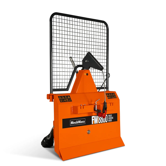 MechMaxx FW8800 log skidding winch