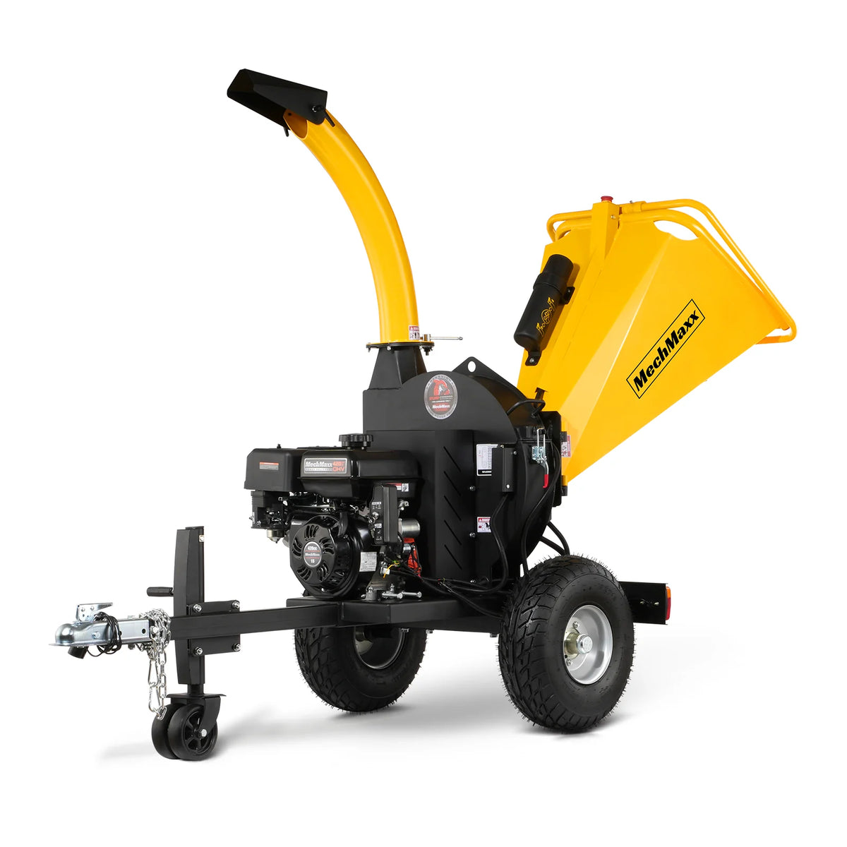 MechMaxx P4205 yellow disc wood chipper