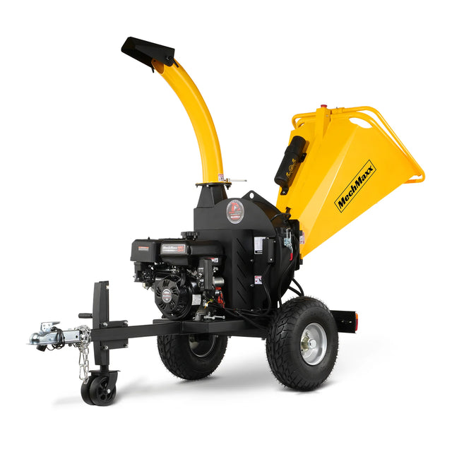 MechMaxx P4205 yellow disc wood chipper