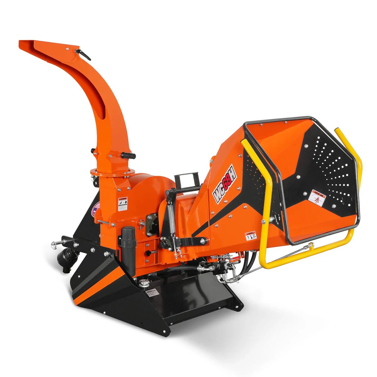 MechMaxx WC68H hydraulic feed PTO chipper