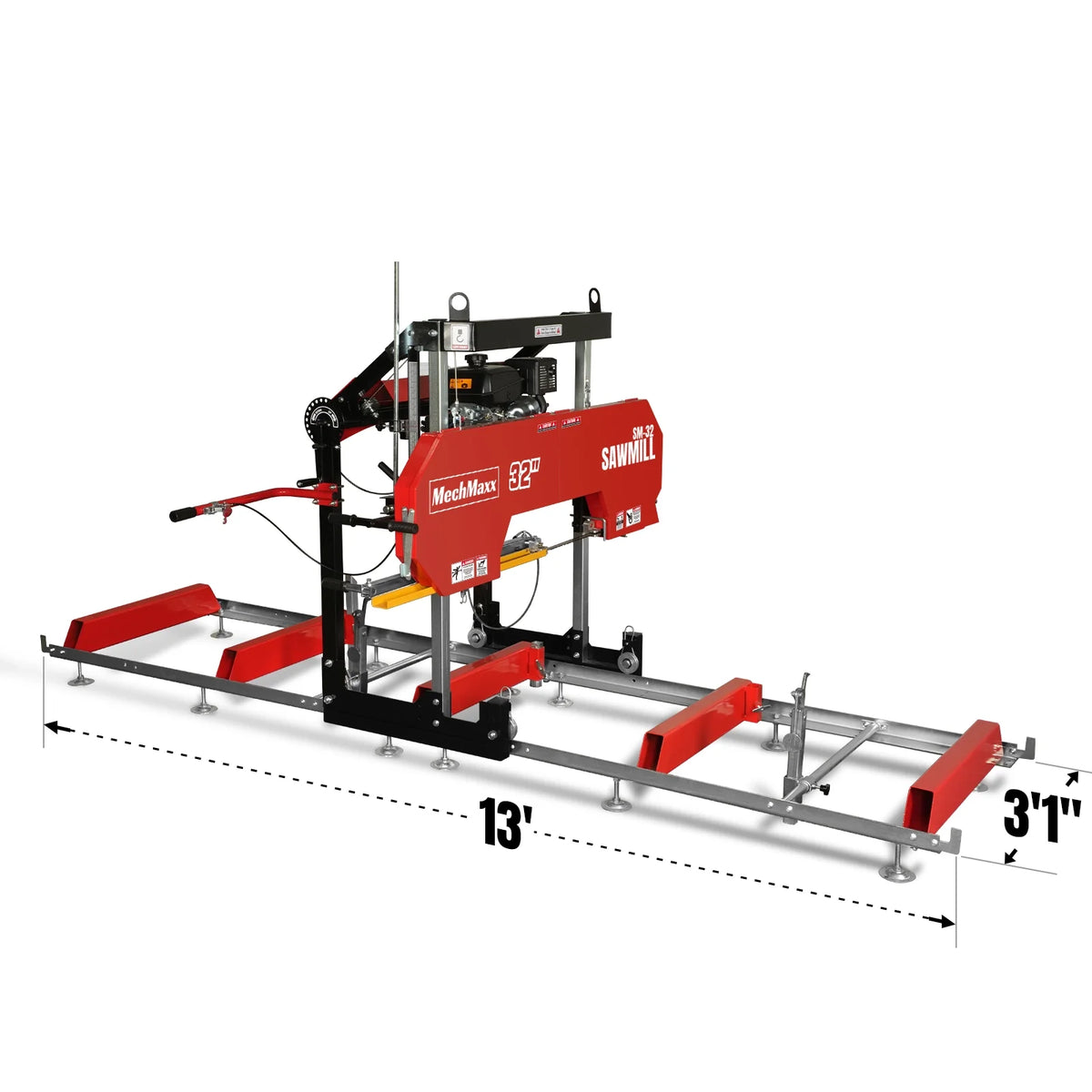 MechMaxx SM-32 Kohler portable sawmill