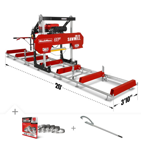 MechMaxx SM-36MAX portable sawmill
